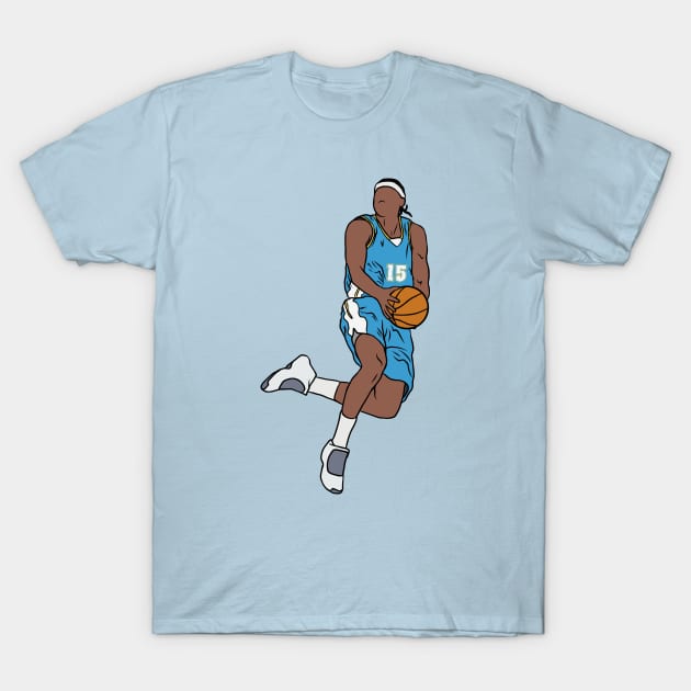 Carmelo Anthony Reverse Dunk T-Shirt by rattraptees